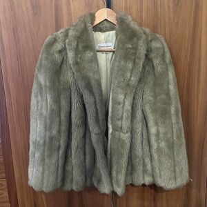Women's Brown Fur Coat